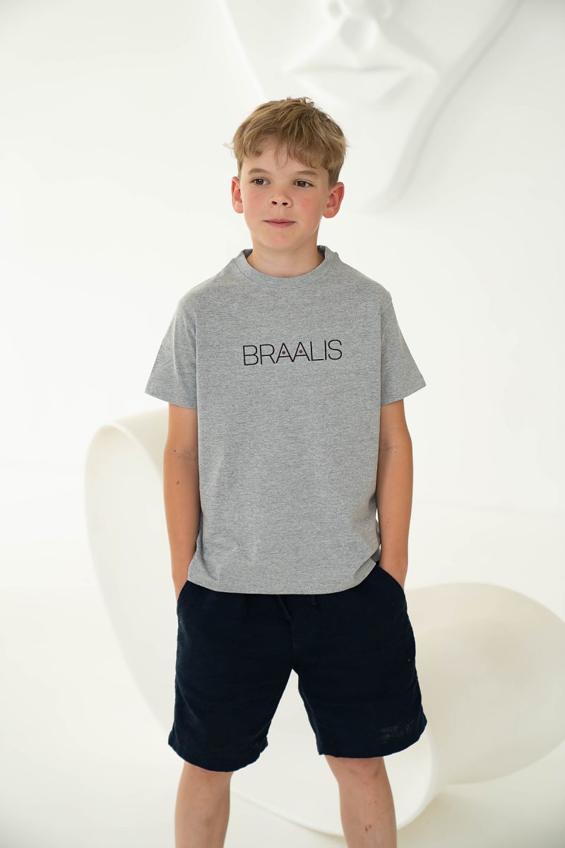 T krekls bērniem ar uzrakstu BRAALIS - Image 4