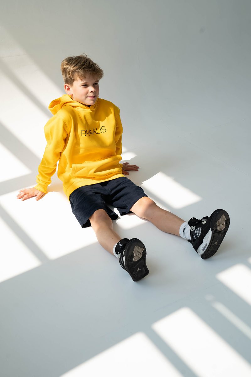 Sweatshirt (hoody) with BRAALIS logo, kids - Image 3