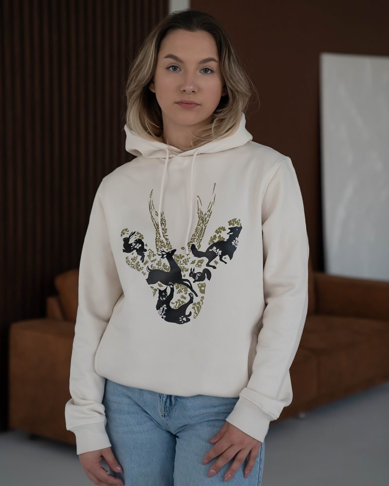 Stirnubuks 2025 džemperis ar kapuci