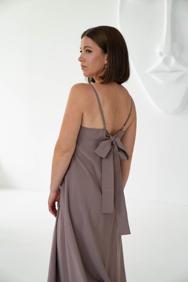 Slip kleita Adelina-kapučino - Image 2